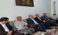 دیدار در منزل شهید عظیم محمد پناه 