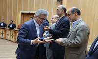 تجلیل استاندار گیلان از رئیس دانشگاه علوم پزشکی به پاس خدمات ارزنده در ایام نوروز