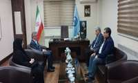 دیدار اعضای گروه روان‌پزشکی دانشگاه علوم پزشکی گیلان با رئیس دانشگاه