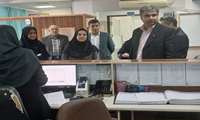 بازدید مدیر  درمان دانشگاه علوم پزشکی گیلان از بیمارستان رسالت ماسال 