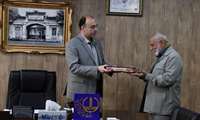 دیدار مدیرعامل آسایشگاه معلولین و سالمندان رشت با رئیس  مرکز آموزشی و درمانی پورسینا