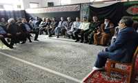حضور مدیر شبکه بهداشت و درمان شهرستان بندرانزلی در دیدار مسئولان شهرستان با امام جمعه