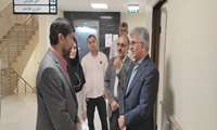 رئیس دانشگاه علوم پزشکی گیلان از کلینیک تامین اجتماعی بندر انزلی بازدید کرد