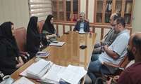 نشست ادواری رئیس دانشگاه علوم پزشکی گیلان با تعدادی از پرستاران مرکز آموزشی درمانی پورسینا