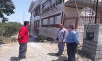 بازدید میدانی سرپرست شبکه بهداشت رودسر از مرکز سلامت و پروژه عمرانی چابکسر