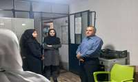 بازدید شبانه معاون فرهنگی و دانشجویی دانشگاه از خوابگاه دانشجویی کوثر