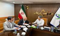 دیدار معاون توسعه مدیریت، منابع و برنامه‌ریزی دانشگاه علوم پزشکی گیلان با معاون درمان وزارت بهداشت