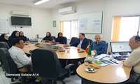 پایش کارشناسان مالی و اداری معاونت بهداشتی دانشگاه از شبکه بهداشت لاهیجان