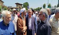حضور پرشور خانواده بزرگ دانشگاه علوم پزشکی در نماز جمعه و راهپیمایی در محکومیت جنایات رژیم صهیونیستی 