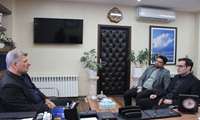دیدار نماینده مردم رودبار با معاون توسعه مدیریت، منابع و برنامه‌ریزی دانشگاه