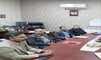 برگزاری جلسه حقوقی در مدیریت حقوقی دانشگاه با شبکه بهداشت و درمان تالش