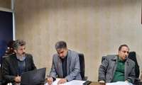 برگزاری جلسه جهت بررسی چالش های بیمارستان های منجیل، رودبار ، رستم آباد و سیاهکل 