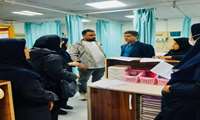 بازدید نوروزی مشترک کارشناسان مدیریت امور پرستاری و معاونت درمان از بیمارستان رسالت ماسال