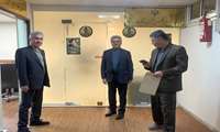  بازدید رئیس دانشگاه علوم پزشکی گیلان از ستاد مرکز شماره دو و تقدیر از کارکنان شیفت عید نوروز 