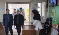 بازدید معاون درمان دانشگاه علوم پزشکی گیلان در چهارمین روز نوروز ۱۴۰۴ از مرکز آموزشی درمانی امیرالمومنین(ع)