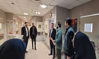 بازدید نظارتی کارشناسان مدیریت حراست دانشگاه از بیمارستان‌های جنوب گیلان