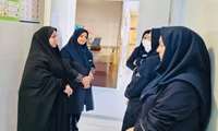 بازدید نوروزی مدیر امور پرستاری بیمارستان غدیر سیاهکل
