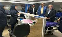 بازدید نماینده مردم رشت و خمام در مجلس از مرکز آموزشی و درمانی حشمت