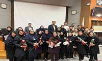 برگزاری مراسم گرامیداشت روز جهانی کار و کارگر در مرکز آموزشی و درمانی حشمت