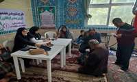 برگزاری ویزیت رایگان در روستای نصیرمحله شهرستان شفت