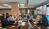 دیدار معاون توسعه دانشگاه با مدیرکل سازمان بیمه سلامت ایران