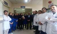 قدردانی دکتر آشوبی از پرستاران بخش جراحی عروق مرکز آموزشی درمانی رازی