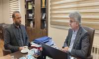 دیدار مدیر صندوق بازنشستگی گیلان با رئیس دانشگاه علوم پزشکی