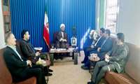 دیدار سرپرست شبکه بهداشت و درمان با امام جمعه شهرستان تالش 