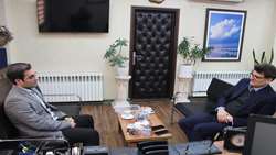 دیدار نماینده مردم شهرستان‌های فومن و شفت در مجلس شورای اسلامی با معاون توسعه مدیریت، منابع و برنامه‌ریزی دانشگاه