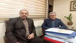دیدار نماینده آستارا با رئیس دانشگاه علوم پزشکی گیلان  