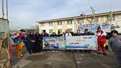 همایش بزرگ پیاده‌روی خانوادگی دهه فجر و هفته ملی جوان در شهر چوکام برگزار شد