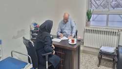 پایش سلامت ۱۵ نفر از کارکنان آسایشگاه سالمندان رودبار در قالب برنامه طب کار