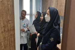 بازدید نظارتی مدیریت امور پرستاری از مرکز آموزشی درمانی امیرالمؤمنین (ع)