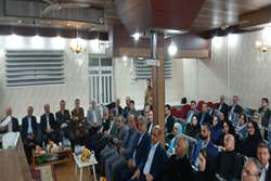 حضور مدیر سازمان‌های مردم نهاد و خیرین سلامت دانشگاه پزشکی گیلان در مراسم بزرگداشت نیکوکار بزرگ گیلانی، زنده‌یاد آرسن میناسیان