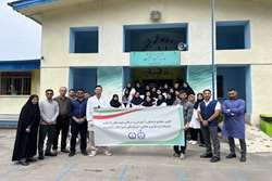 برگزاری اردوی جهادی سلامت در شهرستان لنگرود