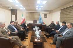 دیدار نمایندگان مجلس با رئیس دانشگاه علوم پزشکی گیلان برای بررسی مسائل بهداشتی و درمانی