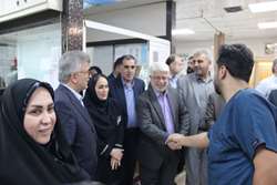 بازدید اعضای شورای اسلامی و شهردار رشت از مرکز آموزشی و درمانی پورسینا به مناسبت روز پرستار