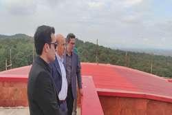 بازدید مدیرکل حوزه وزارتی وزارت بهداشت از سایت لاکان رشت با همراهی معاون توسعه دانشگاه علوم پزشکی گیلان