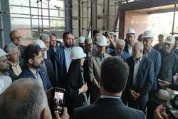 بازدید وزیر راه و شهرسازی از بیمارستان ۴۲۱ تختخوابی رشت