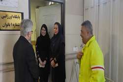 حضور عیدانه رئیس دانشگاه علوم پزشکی گیلان در بین اورژانسی‌های رشت