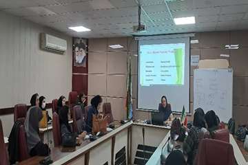 پنجمین جلسه از سومین دوره تربیت مدرسین کلاس‌های آمادگی برای زایمان در رشت