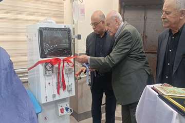 اهدای سه دستگاه دیالیز  به مرکز آموزشی درمانی رازی رشت