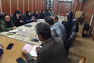 کمیته پایش و بررسی عملکرد مرکز خدمات جامع سلامت شماره ۲شهرستان شفت