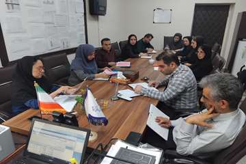 جلسه هماهنگی و بررسی پایش‌های گروهی در شبکه بهداشت شفت