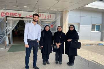 بازدید نوروزی مدیرآمار و فناوری اطلاعات از بیمارستانها و شبکه های بهداشت غرب گیلان 