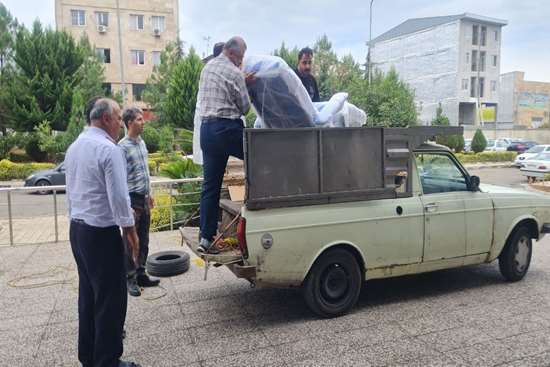 اهدای دو دستگاه تخت دیالیز سه شکن به بیمارستان نیکوکار املش 